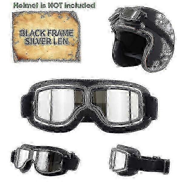 Retro Aviator Motorcycle Goggles