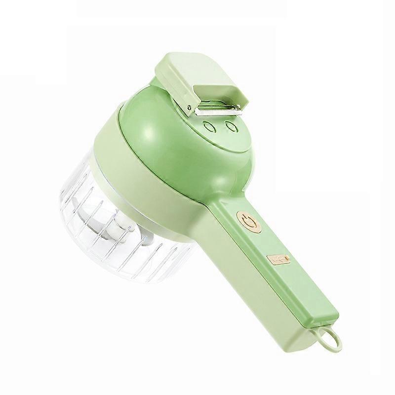 Multifunctional 4 In 1 Handheld Electric Vegetable Cutter Set, Portable Wireless Food Chopper