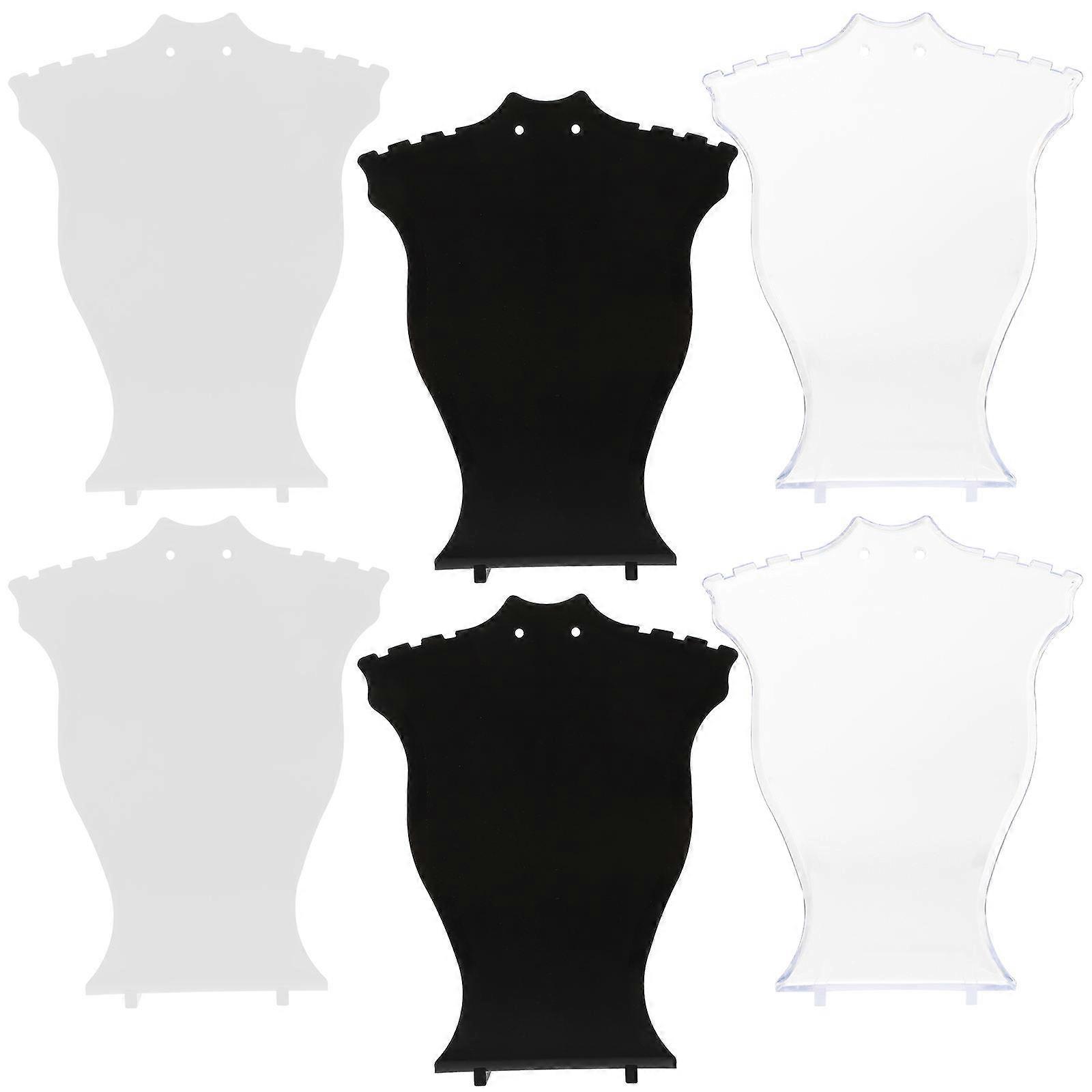 Necklace Bust Display Stand for Display 18Pcs Practical Jewelry Organizer