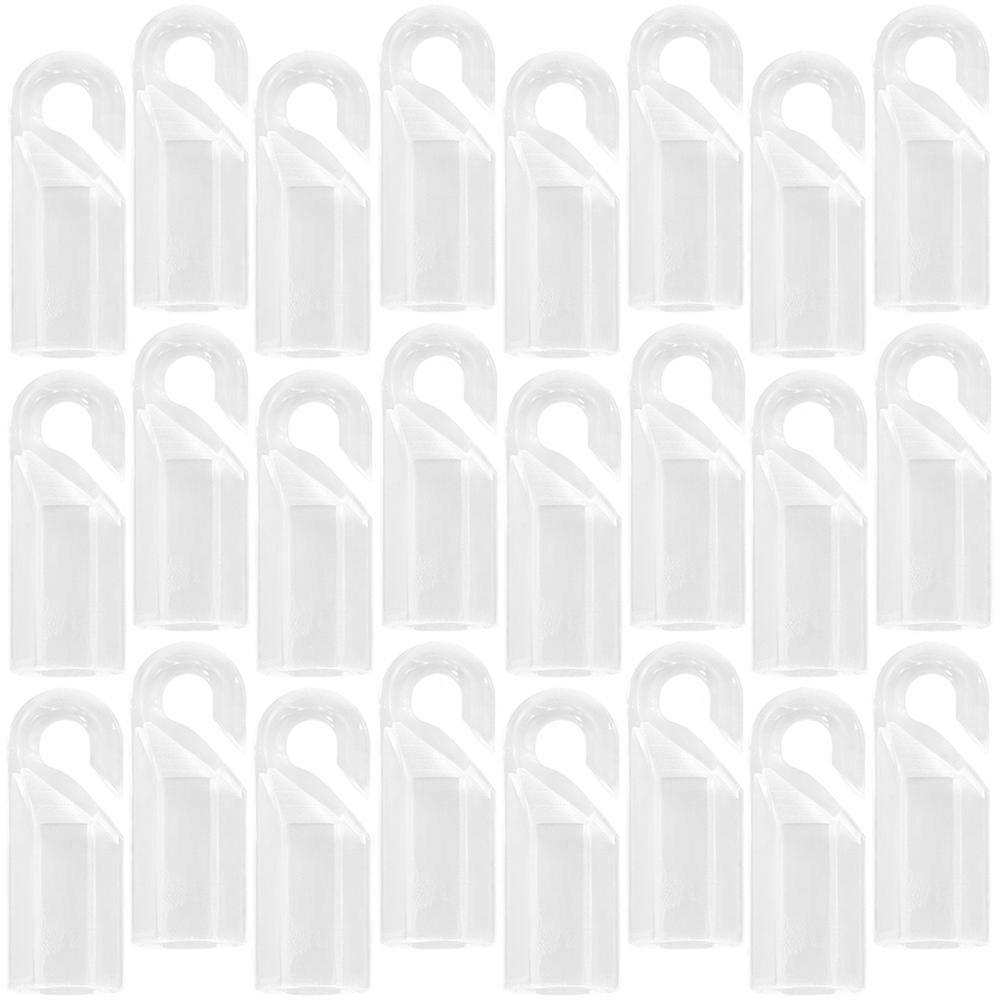 96Pcs Vertical Blind Wand Tip Hook White Plastic Blind Wand Hooks