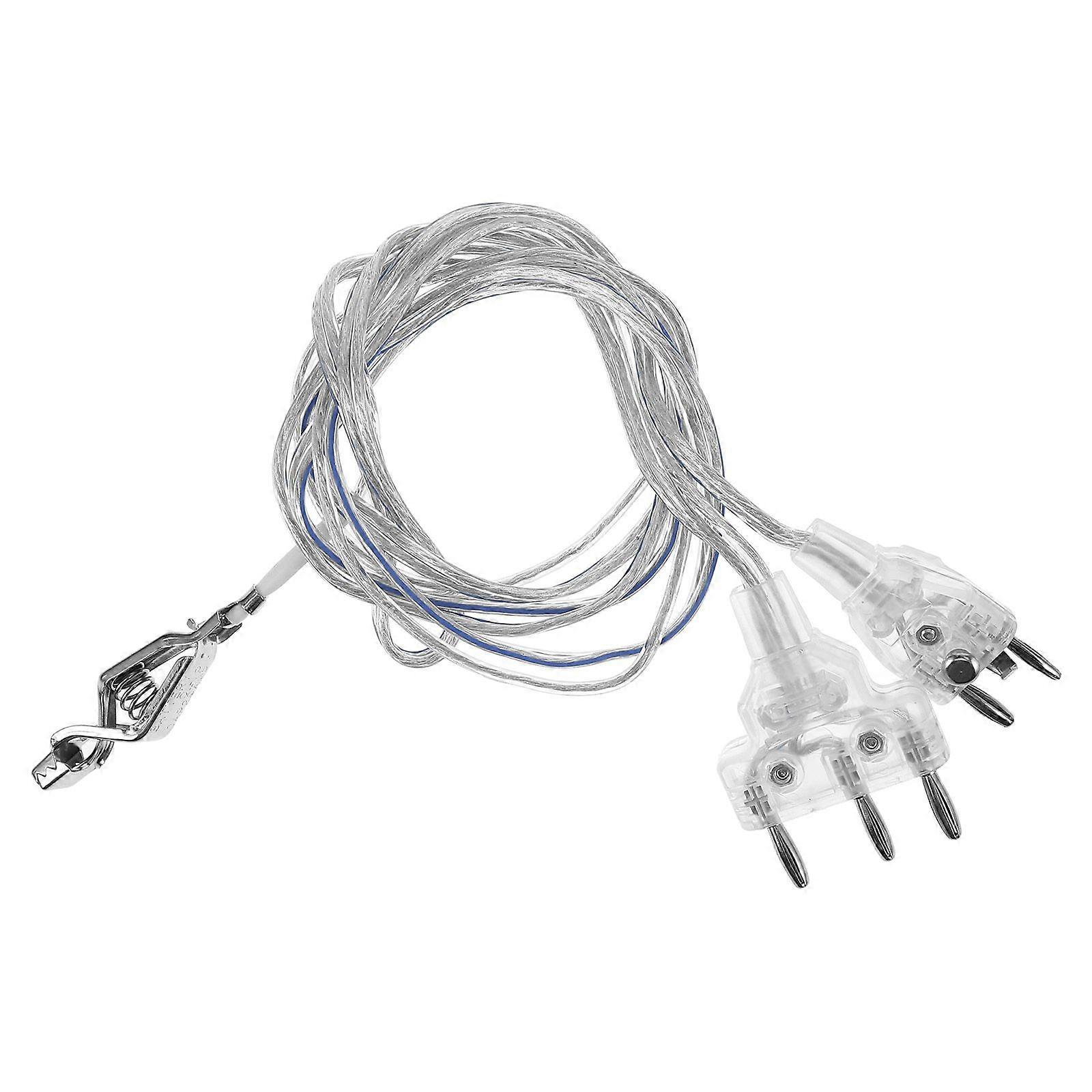 フェンシングマスクコネクタケーブルフェンシングホイルマスクコードフェンシングラインフェンシングラインフェンシング供給用クリアケーブルコードフェンシング用フェンシングガードマスクコードワイヤーフェンシング用