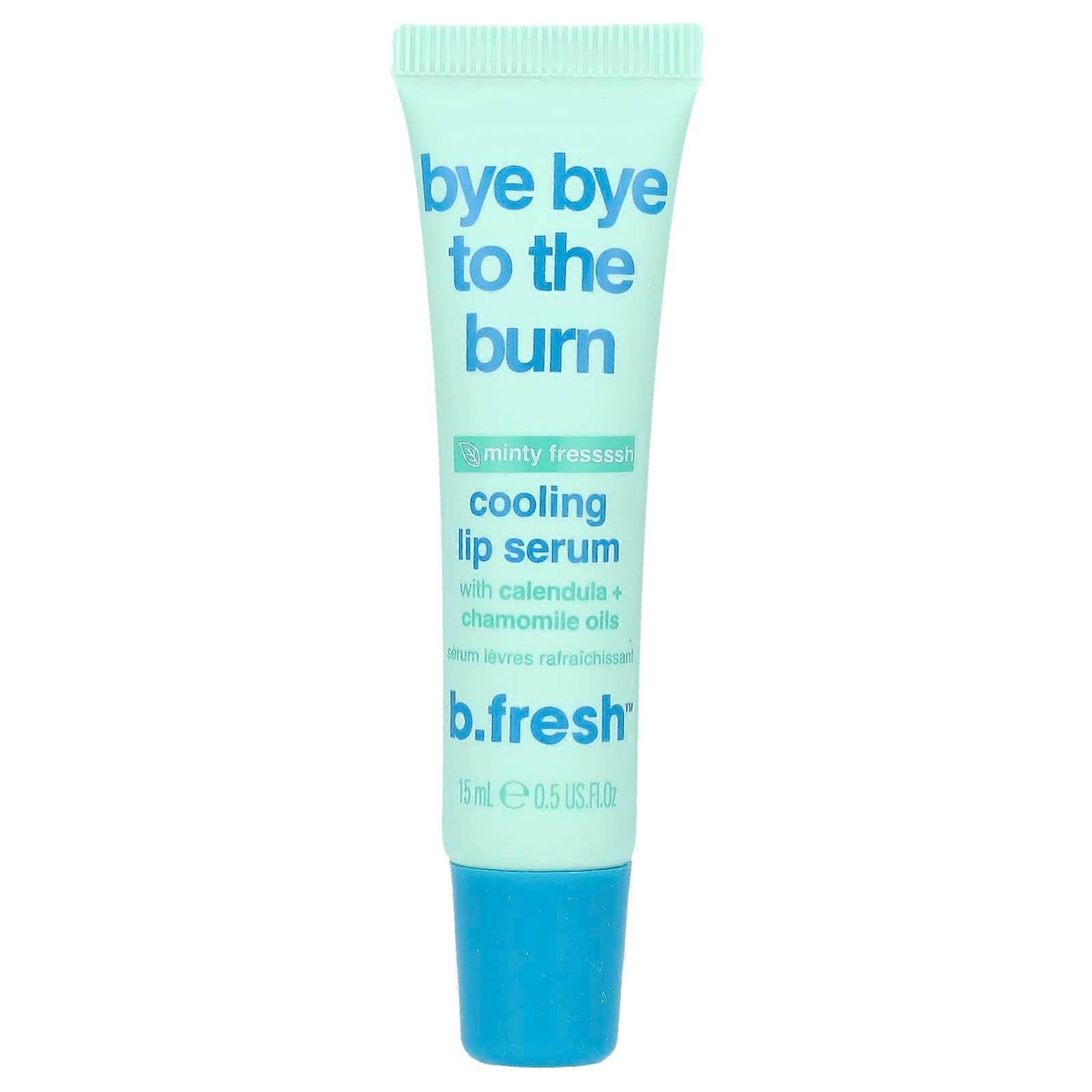 Bye Bye To The Burn, Cooling Lip Serum, Mint, 0.5 fl oz (15 ml)