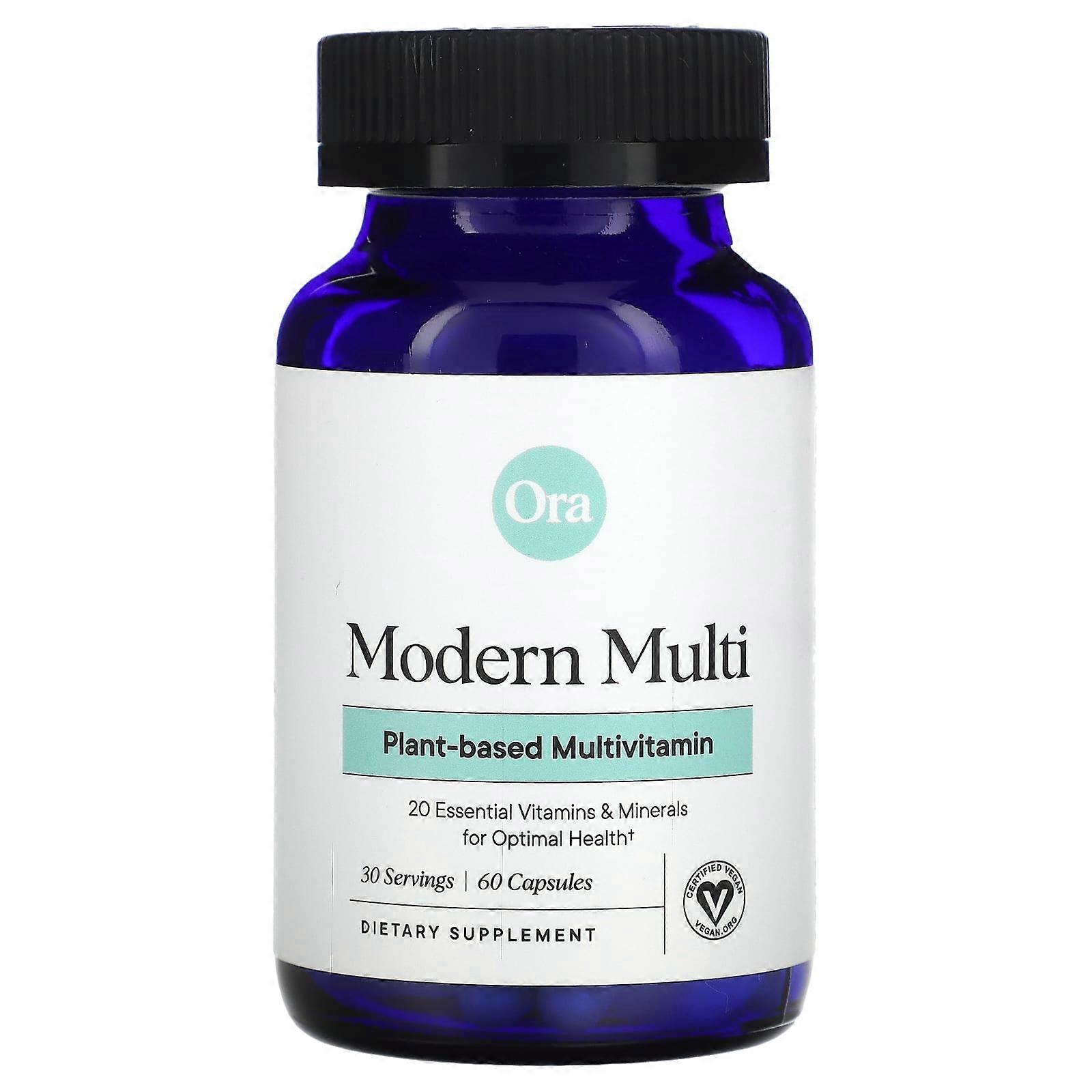 Modern Multi, Plant-Based Multivitamin, 60 Capsules