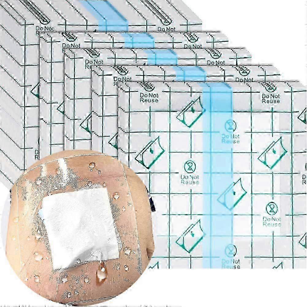 Waterproof PD Dialysis Catheter Shower Cover 9x9 with No Glue On The Center