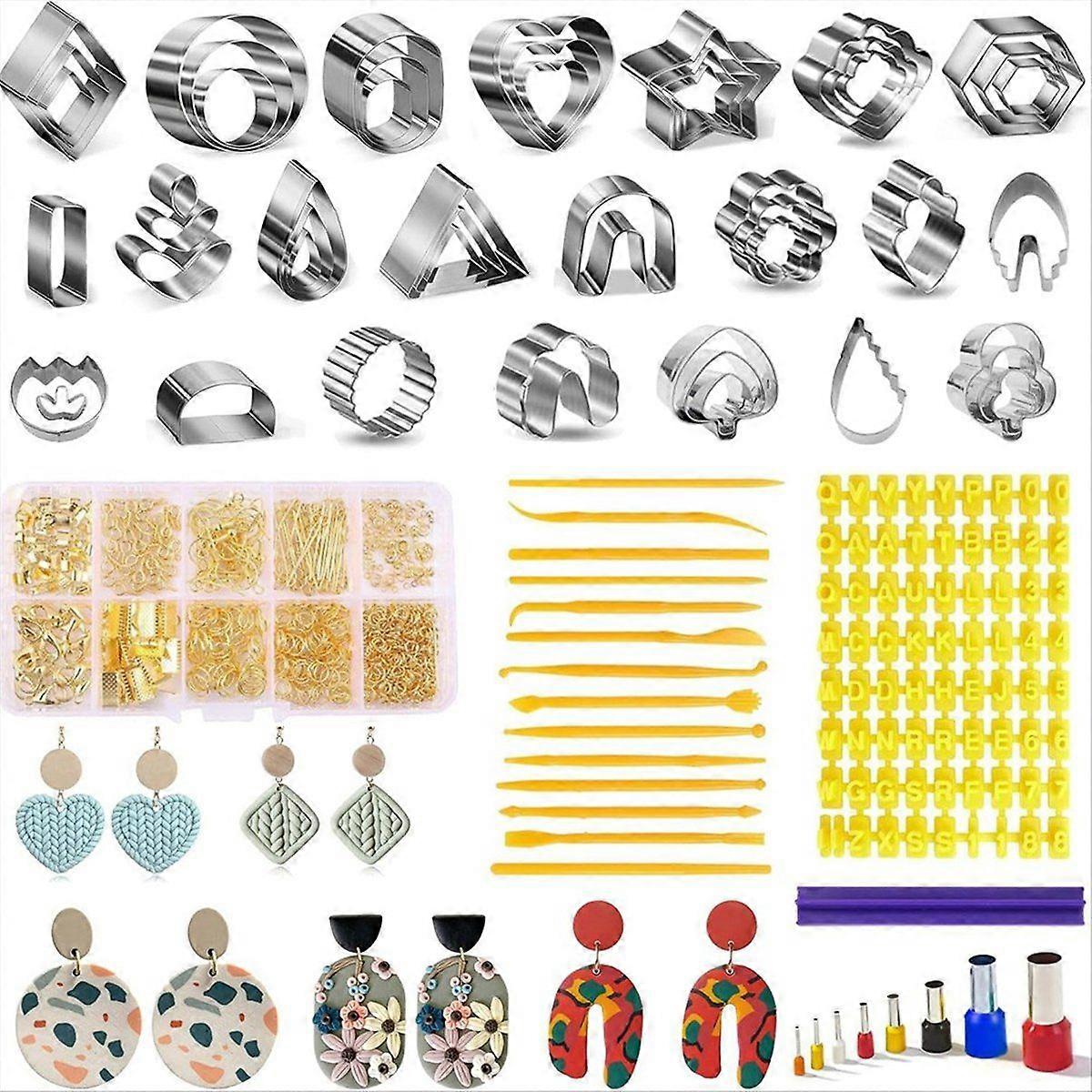 Polymer Clay Cutter for Earring Making, for Polymer Clay Tool Set