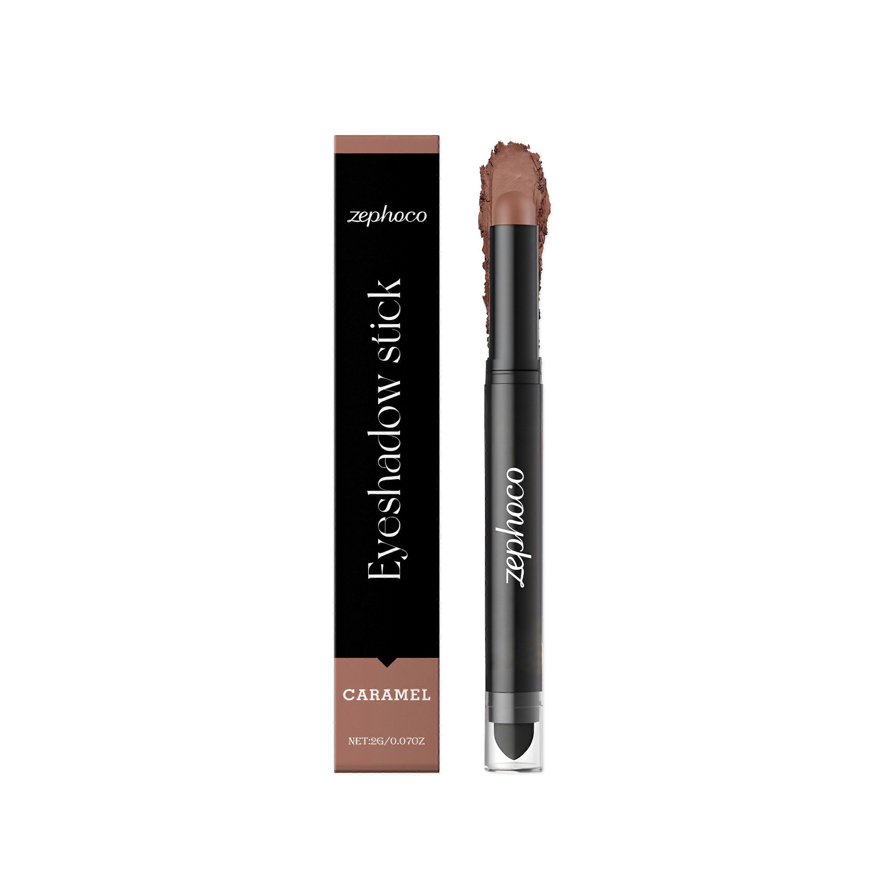 zephoco Caramel-Colored Eyeshadow Stick Naturally Brightens And Is Easy To Apply. It Is A Daily External Application Eyeshadow Stick