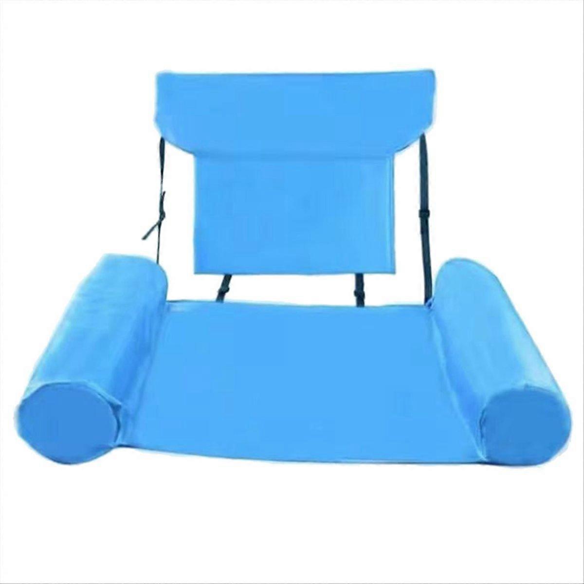 Pool Float Chair, Adult Inflatable Pool Blue