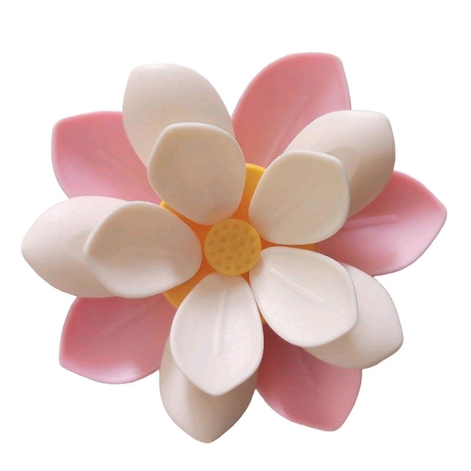 Jikaixiang 10Pcs/Set Sealing Clamp Easily Open Close Magnetic Absorption Double-Layer Flower Shape Food Bag Sealing Clips