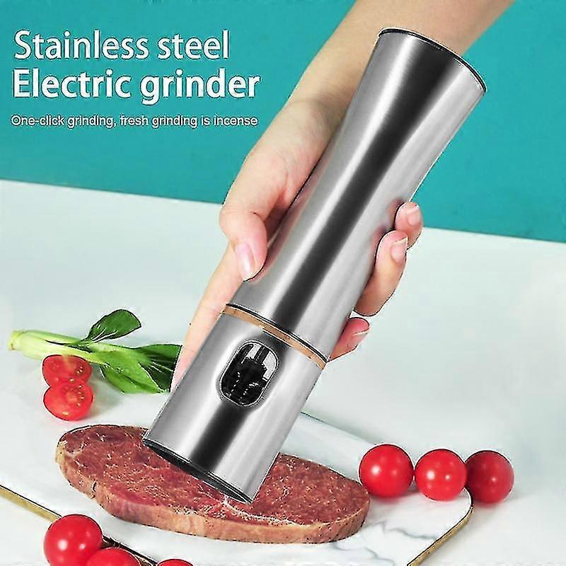 Electric Grinder One Handed Push Button Adjustable Convenience Spice Mills Grinder For Kitchen