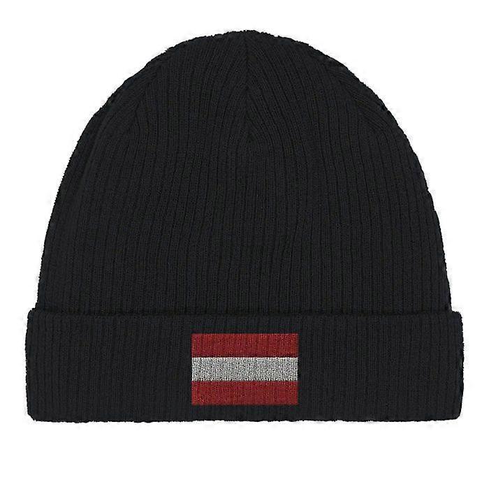 Austria Flag Cap in Black