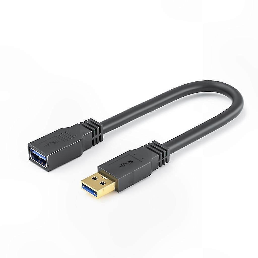 USB 3.0 Extension Cable with Copper Core for Data Transfer and Charging