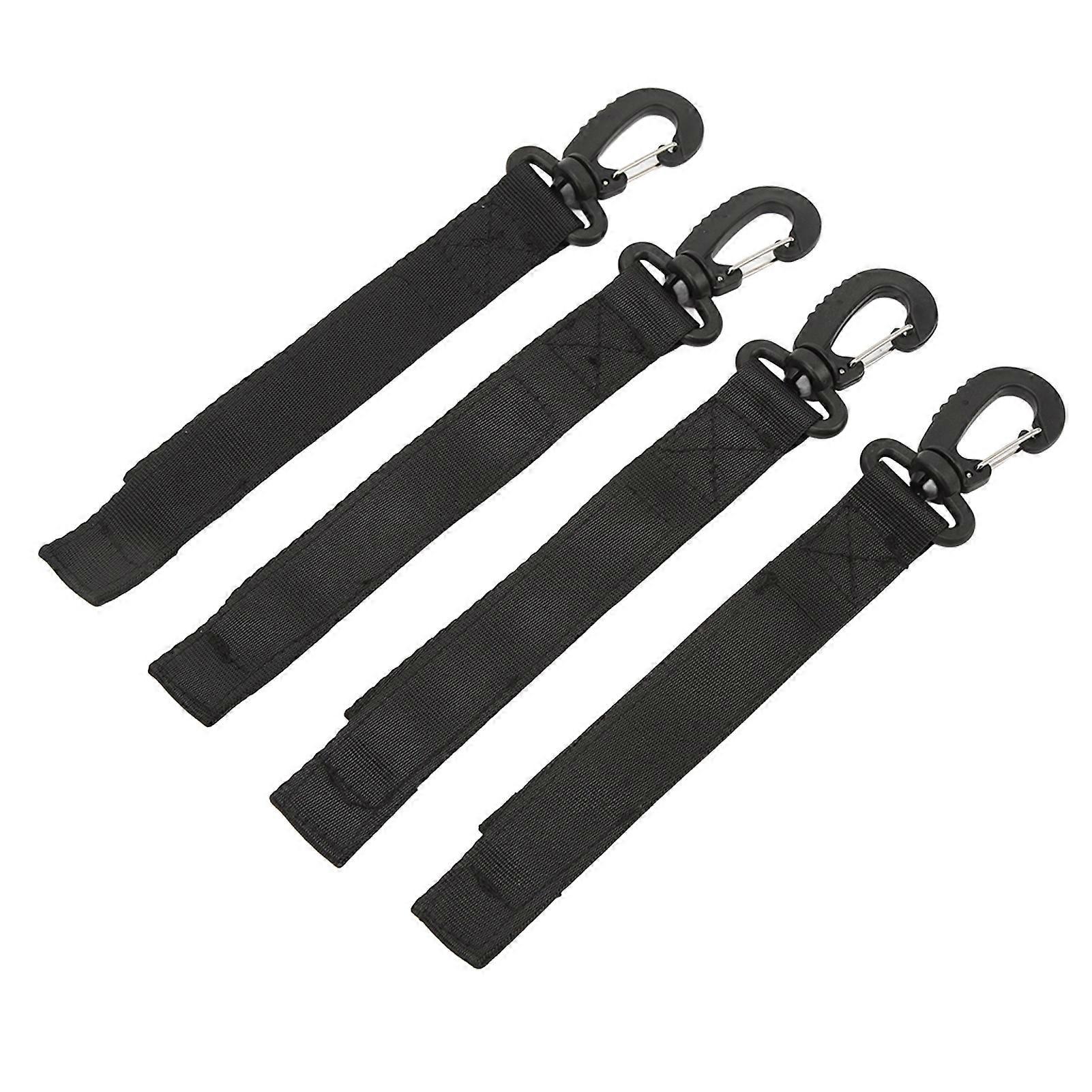 4 Pcs Boat Paddle Clip Adjustable Kayak Oar Snap Clip Corrosion Resistance Nylon Canoe Paddle Holder 