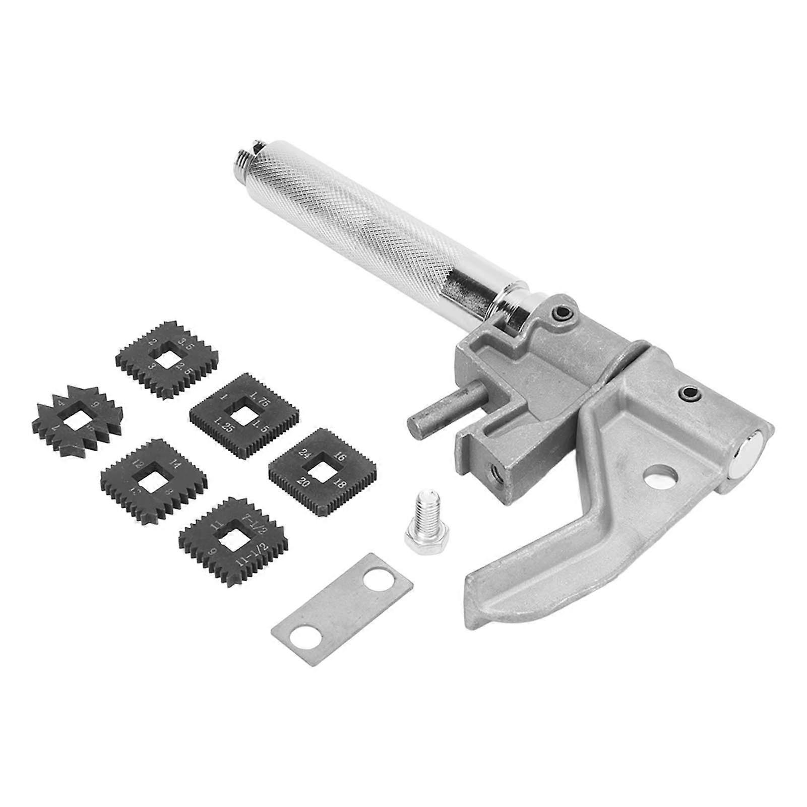 Aluminum thread repair tool with anodized finish for external threads