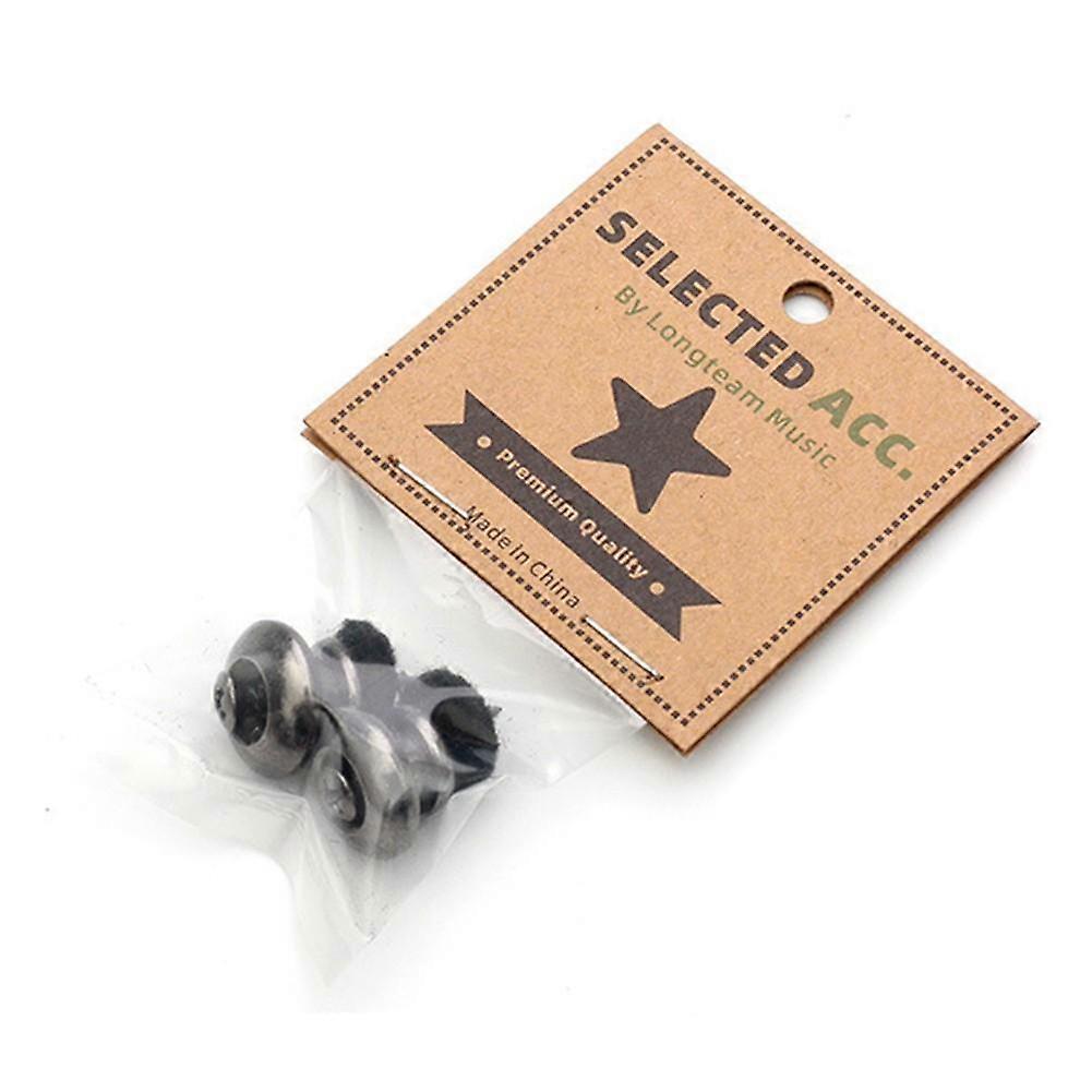 New Guitar Strap Locks Buttons Mushrooms Heads Secure Screw