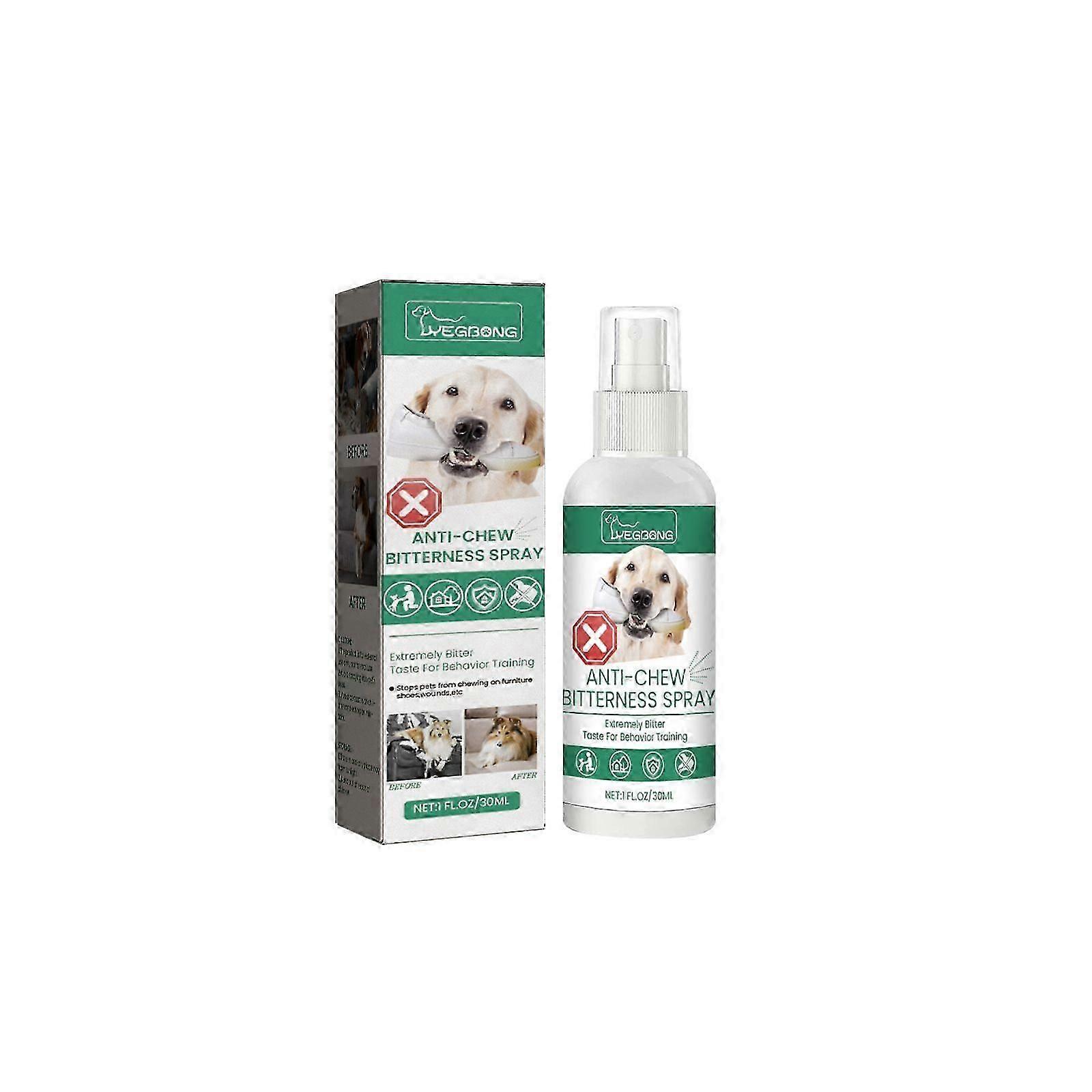Yegbong Pet Anti-Chew Spray Cat Dog Pet Behavior Correction Anti-Bite Scratching Spray