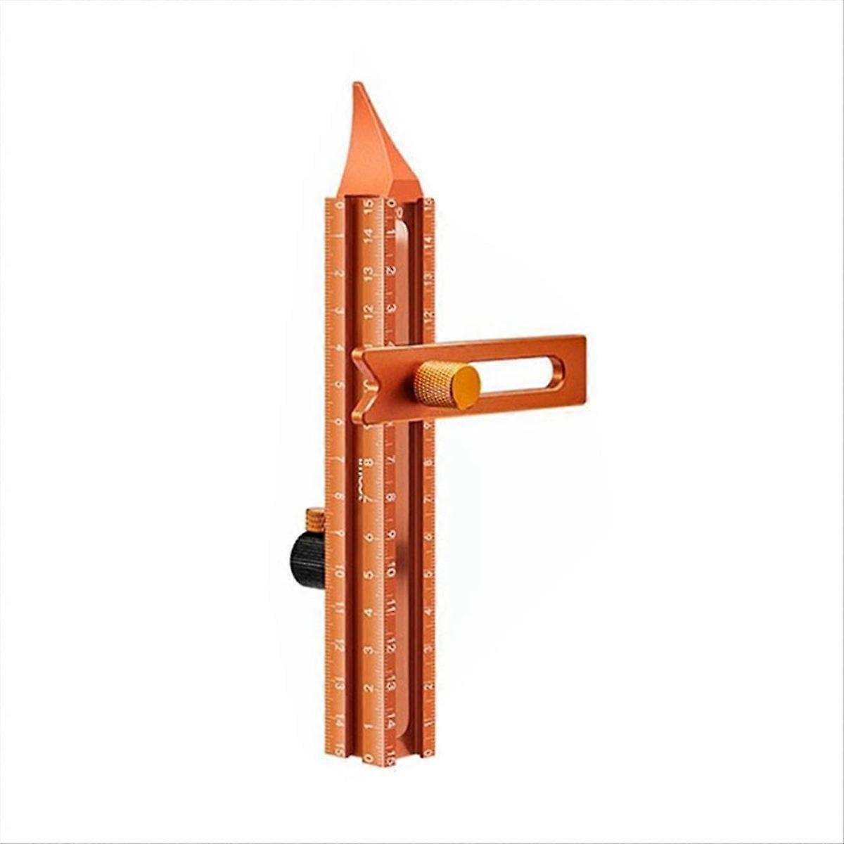 Woodworker Multifunctional Ruler Ceiling Leveling Cabinet Door Installation and Positioning Contour