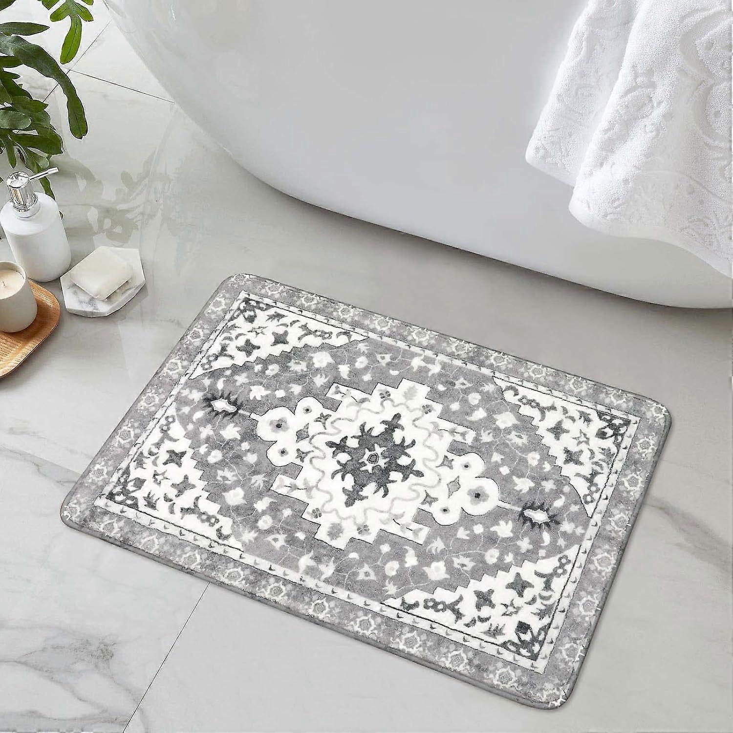 Persian bathroom mat, entryway mat, decorative doormat, study mat