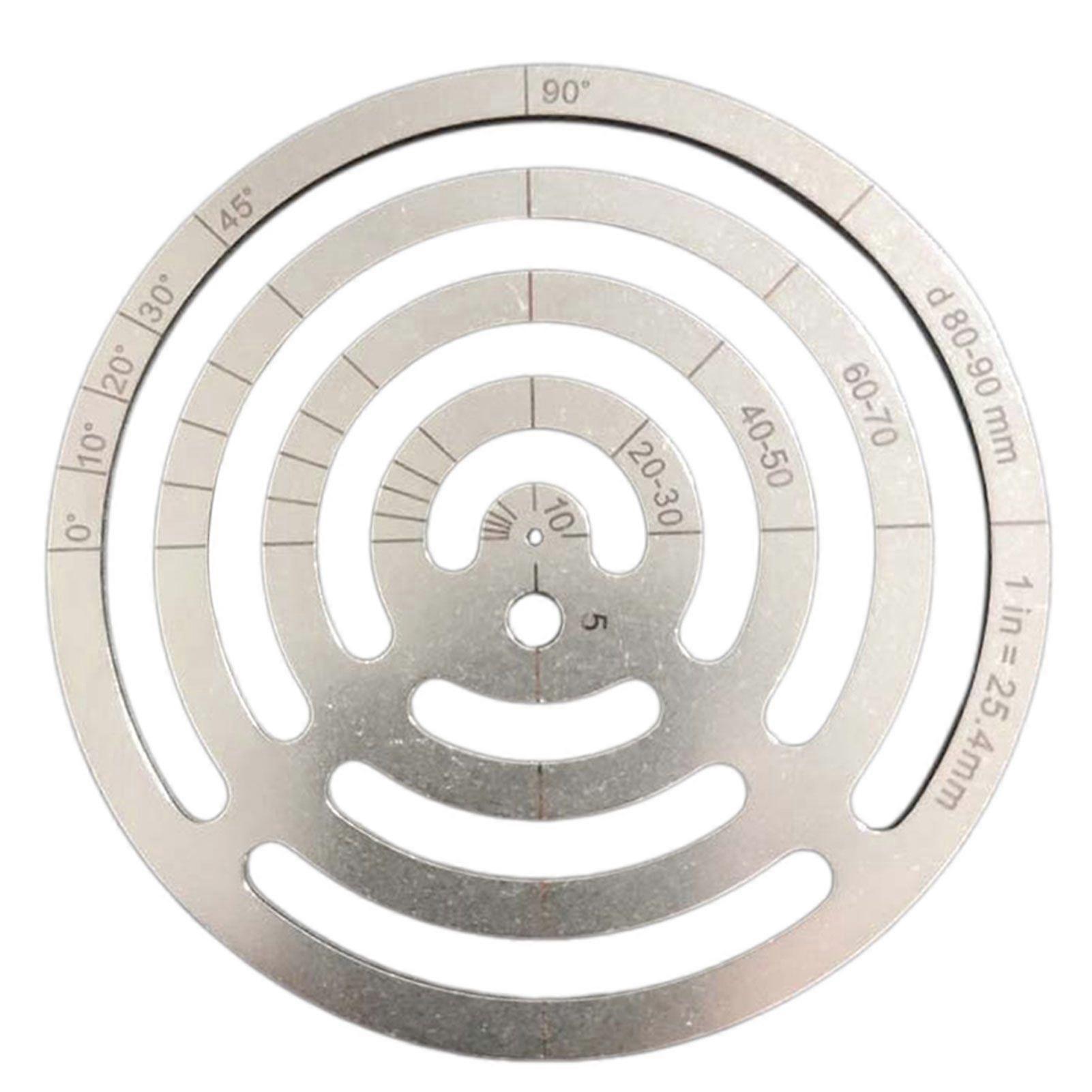 DIY leather arc ruler template Achieve flaw-less curves perfect corners. DIY craft projects