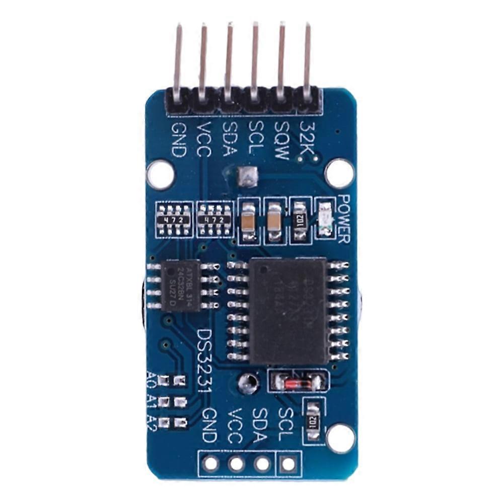 jixopn DS3231 AT24C32 Precision Clock Module IIC Memory Module (Without Battery)