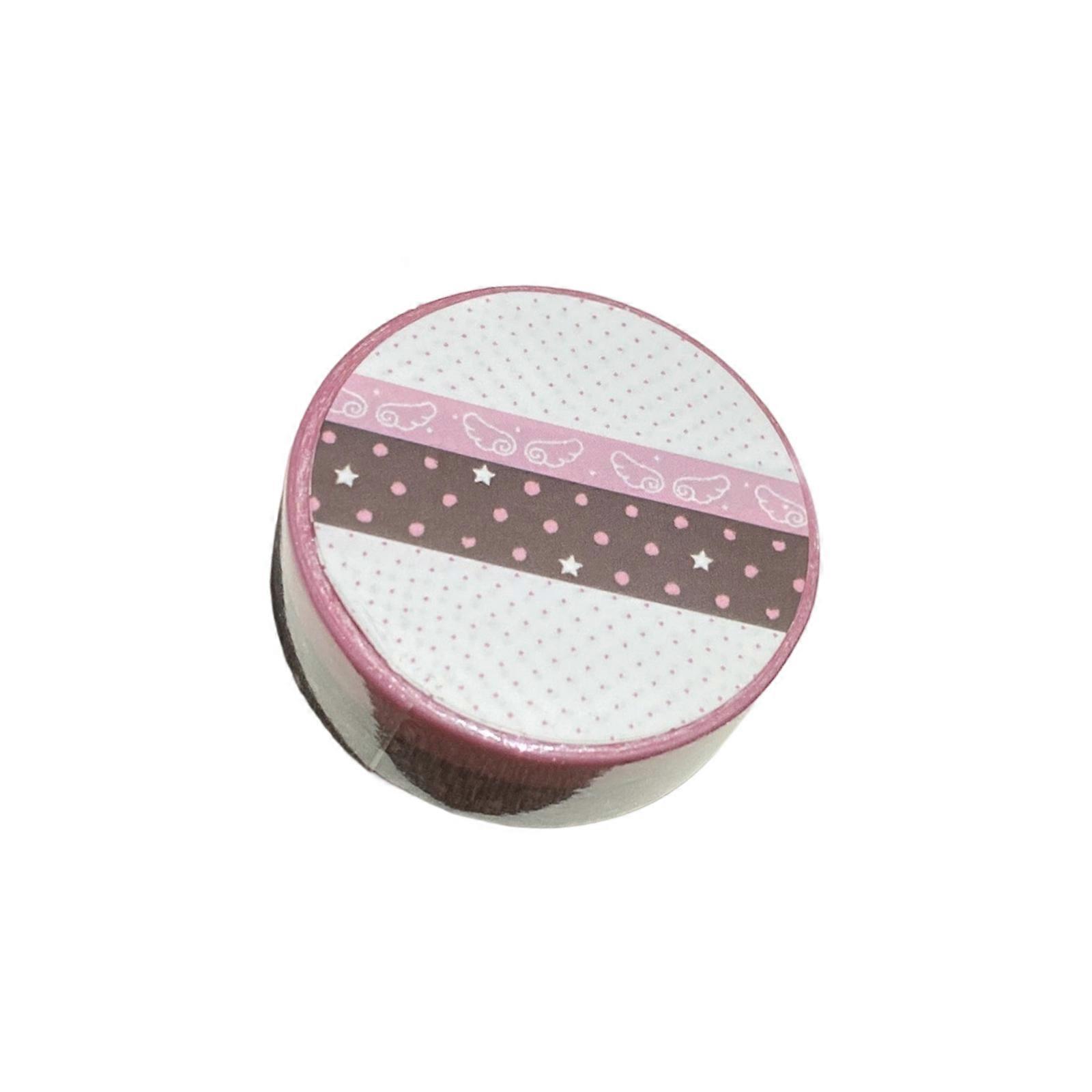 Sparkling Strawberrys Hot Cocoas Washis Tape Vintage Scrapbooking Adhesive With Glitters Sand Effect For Journaling Crafts Multicolor