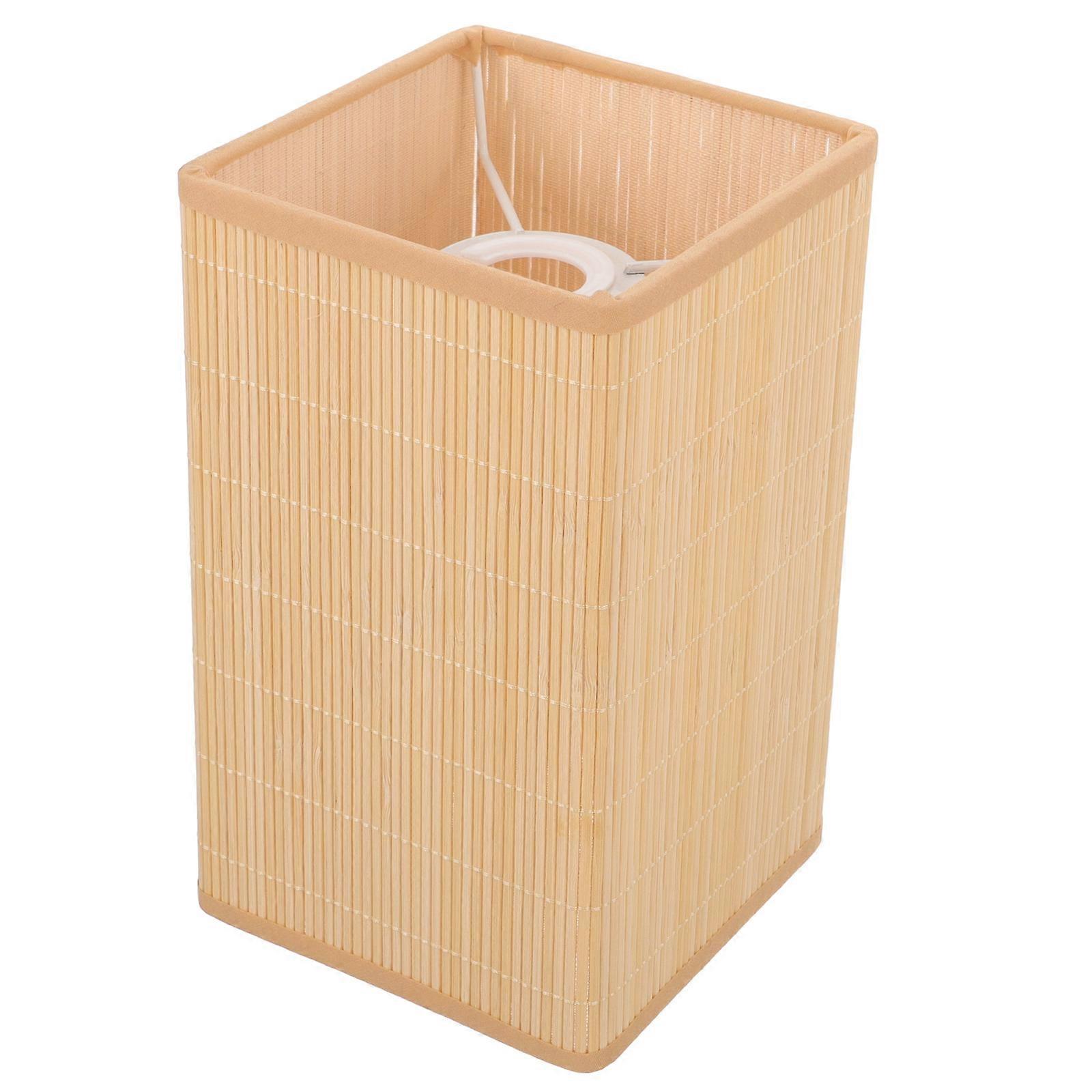 Woven Bamboo Lampshade Pendant Light Shade for Rustic Lamp