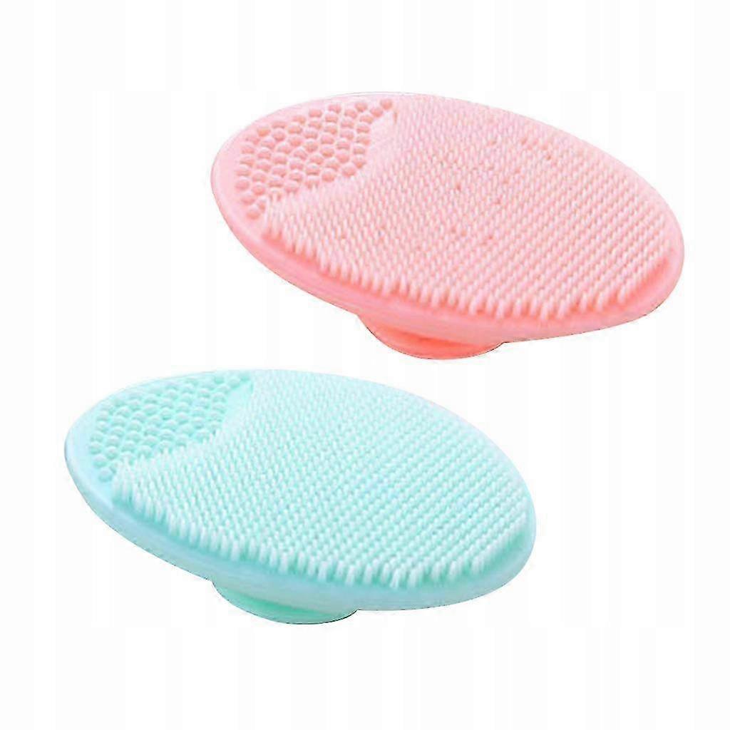 2 Face Scrub With Silicone Toothbrush? Down