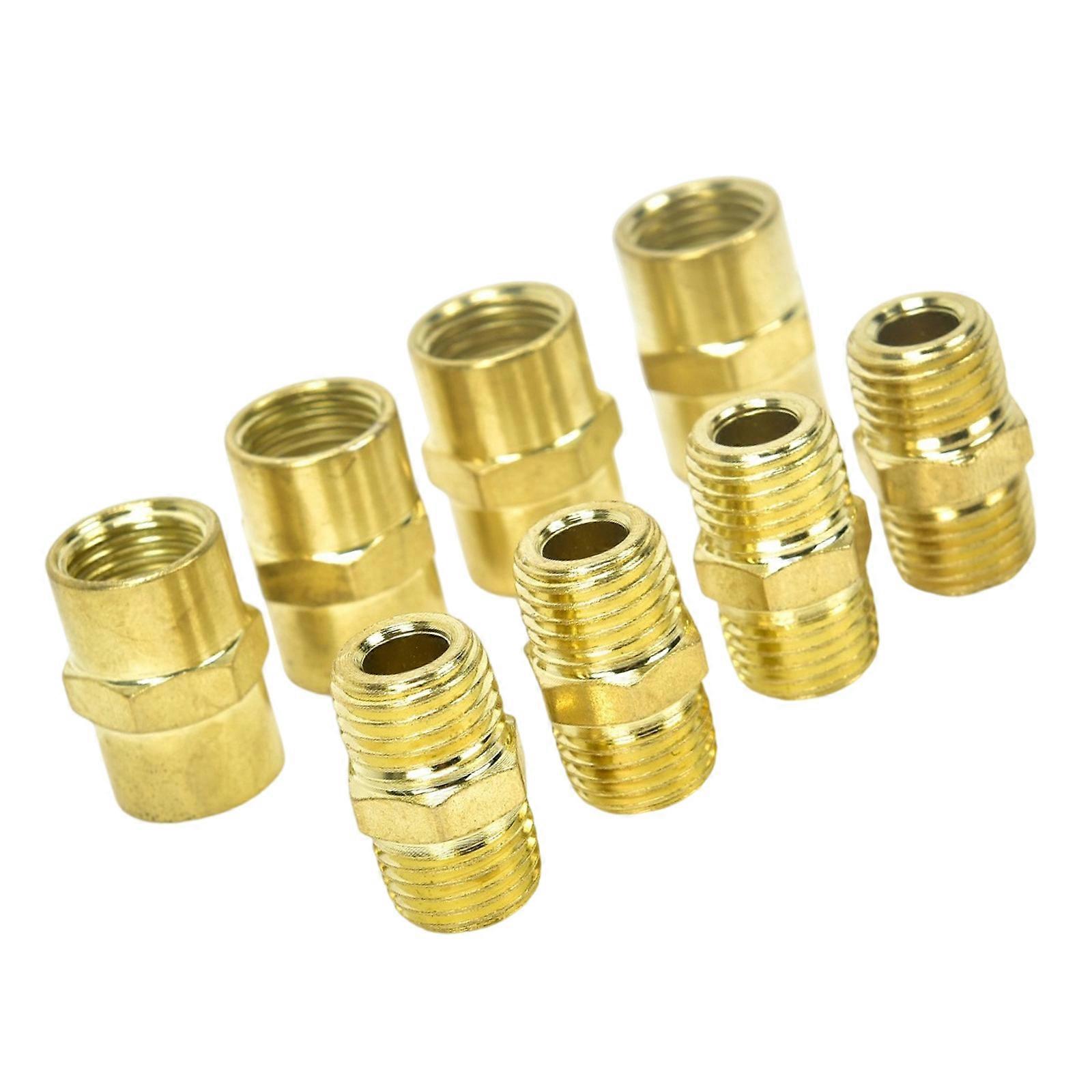 Corrosion Resistant Hexagonal Twin Thread Air Compressor Fittings Fast Release Connector For Profession Tool Maintenance Multicolor