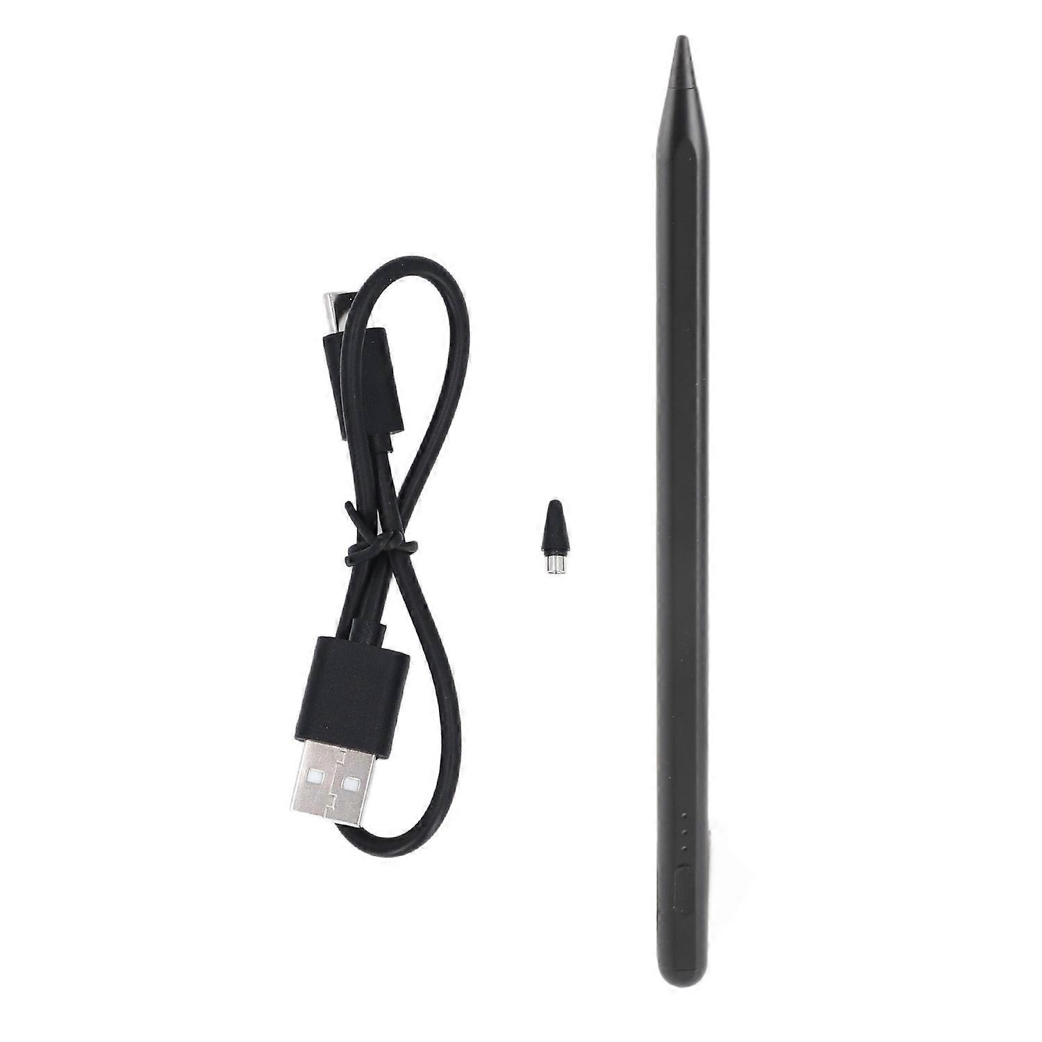 Tablet Stylus Pen with Removable Nibs Magnetic Adsorption Top Touch Switch Type C Charging 130mAh Ca