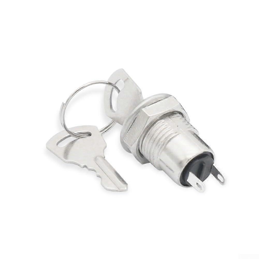 Power Lock Switch Two Pin Zinc Alloy for Elevators, Forklifts and Electronic Devices