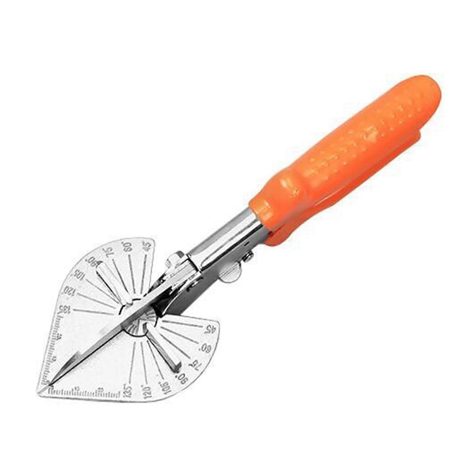 PVC Pipe and Hose Cutter 45180 Degree Multi Angle Miter Tool for Plumbing and Home Trim