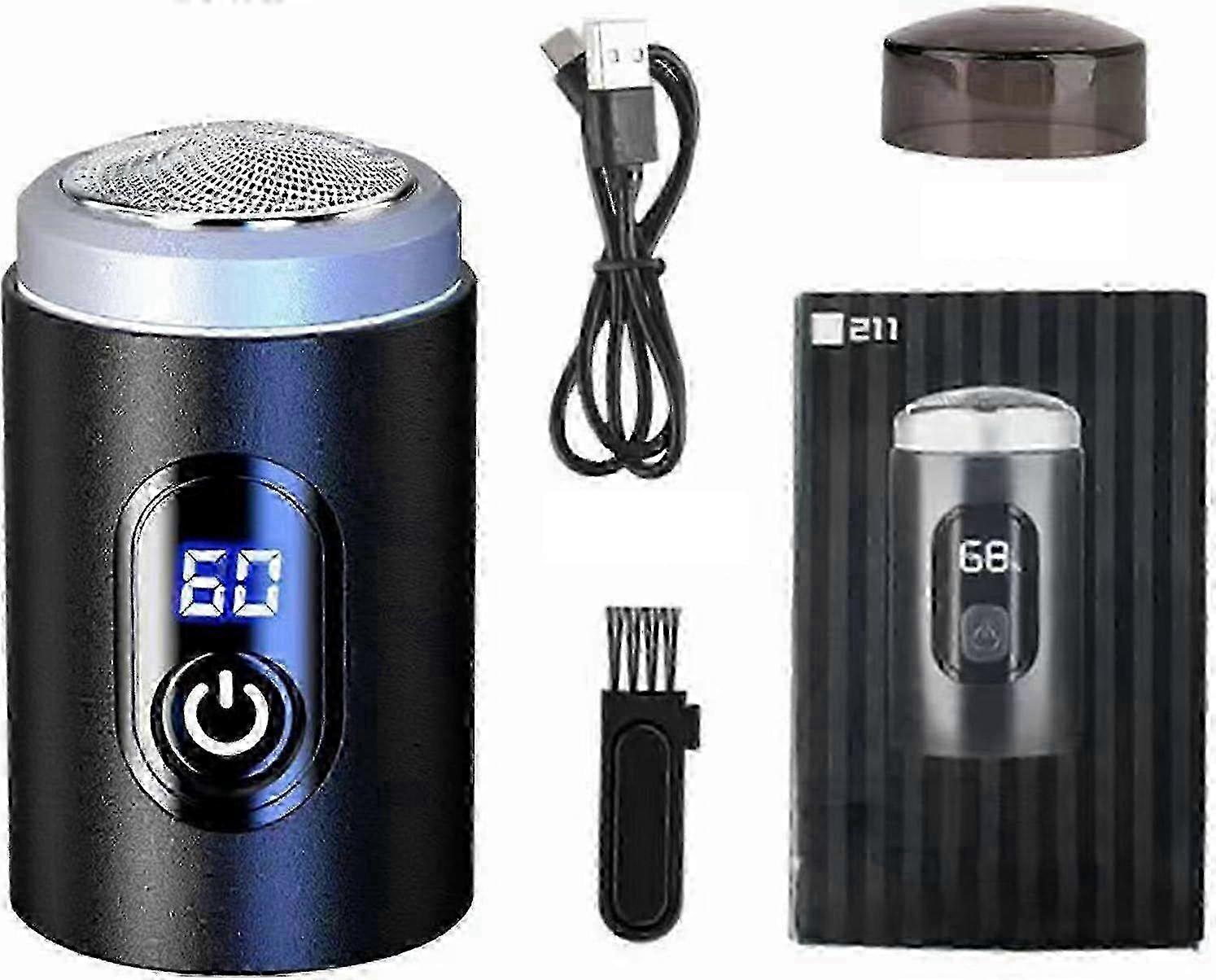 Sopami Mini Electric Shaver,New Fast Charging Digital Display Mini Shaver