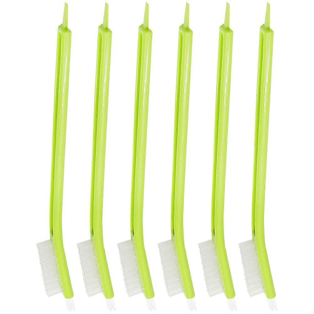 6Pcs Household Plastic Brushes Multi-function Juicer Brushes Food Processer Grip Brushes