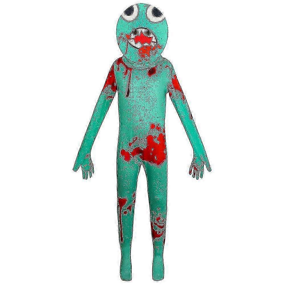 Mike Rainbow Friends Costume Παιδικό Αγόρι Μπλε Τέρας Wiki Cosplay Horror Game Halloween Jumpsuit Canival Κοστούμι Γενεθλίων J