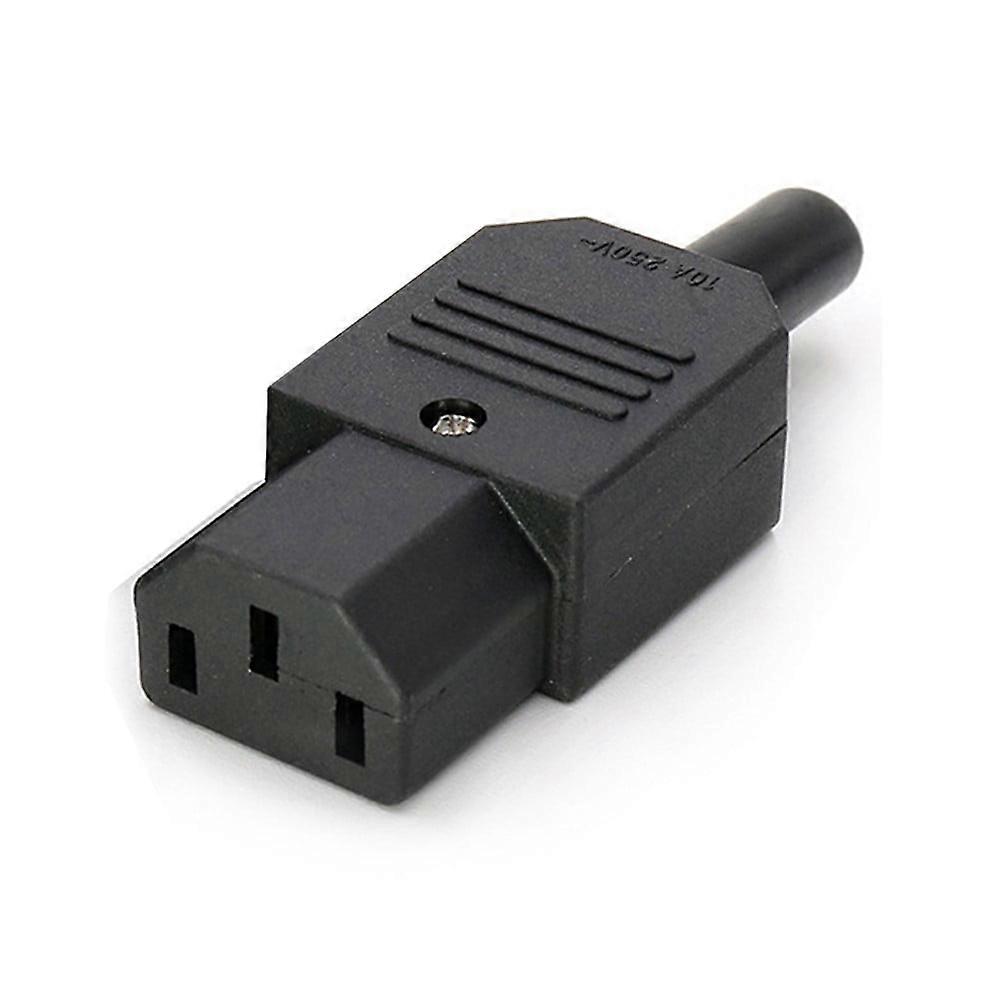 Cold Devices C13 Coupling 250V 10A Socket Power Plug IEC-320 Black