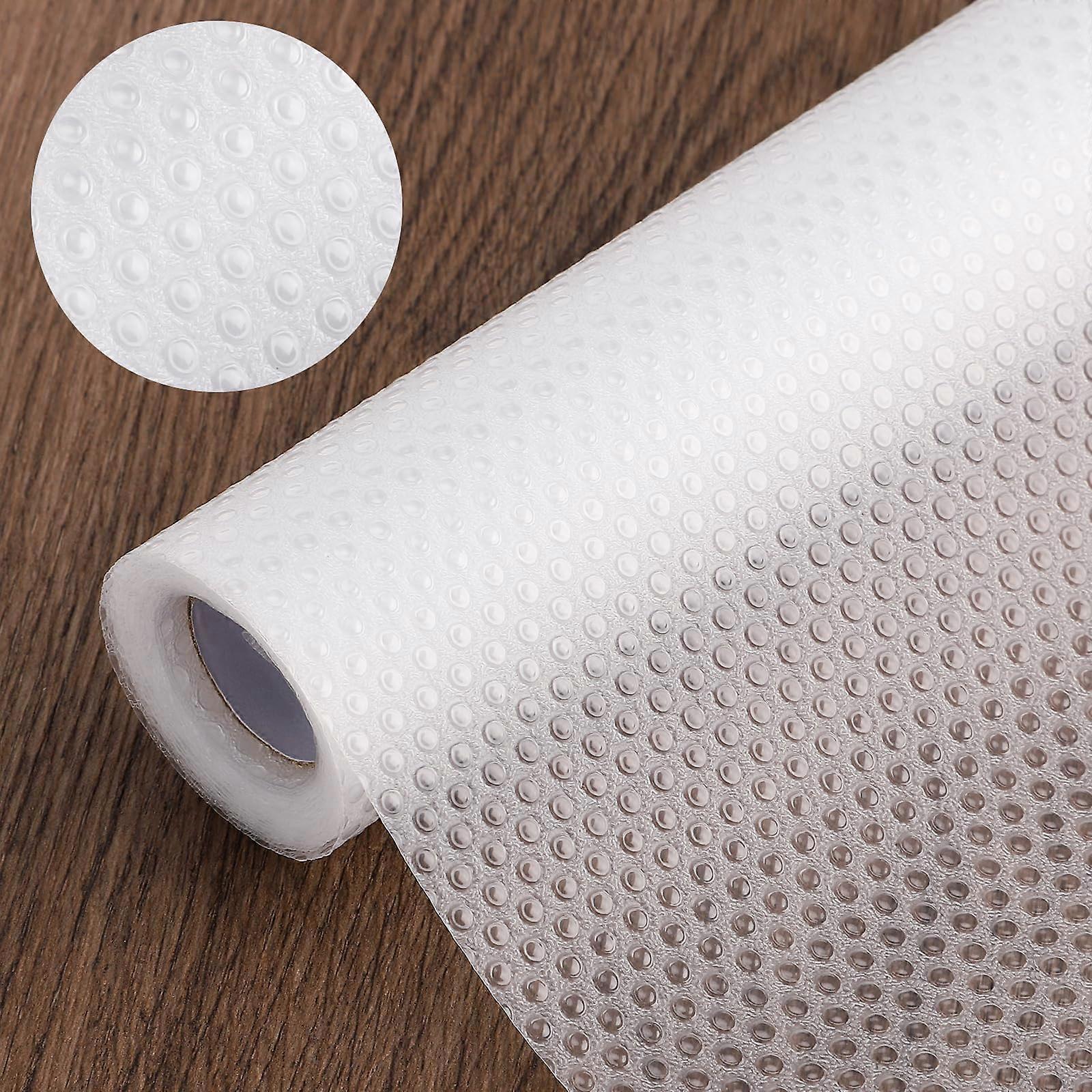 Drawer Liner Non Slip Non Adhesive Shelf Liner for Kitchen Cabinet Drawer Fridge RV 11.8'x197' Polka Dot