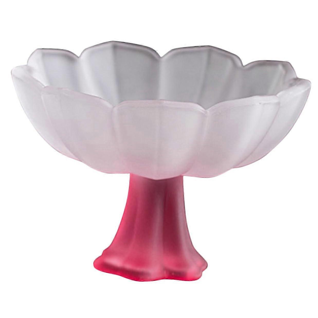Lotus Shape Ceramic Tea Cup with  Base for Jasmine Oolong, Home and Office Use