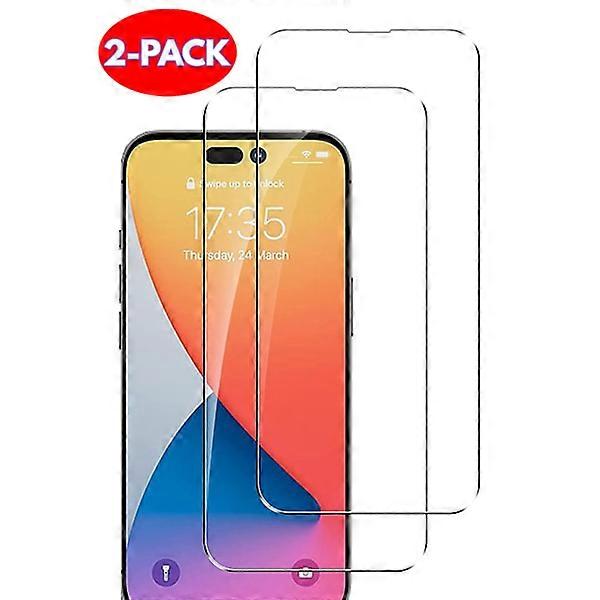 Compatible with iPhone 14 Tempered Glass Screen Protector - 2-PACK