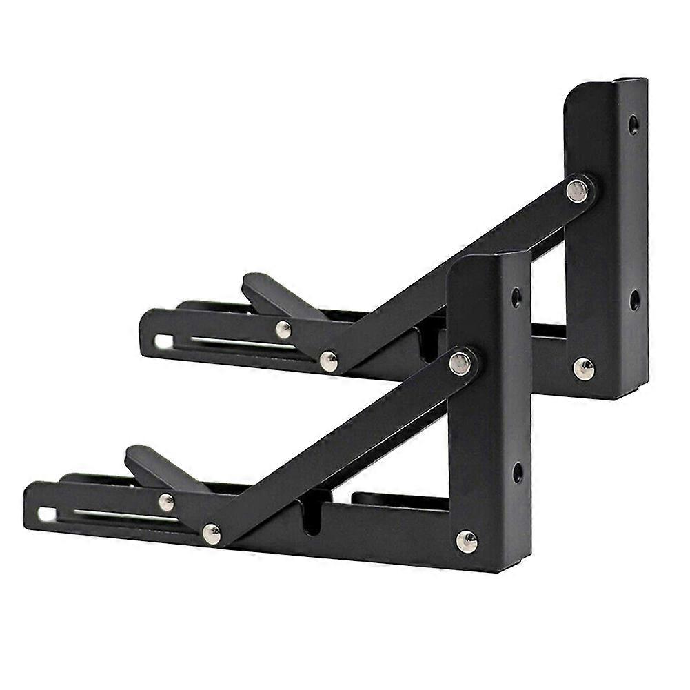 2Pcs Campervan Folding Bracket Table Shelf