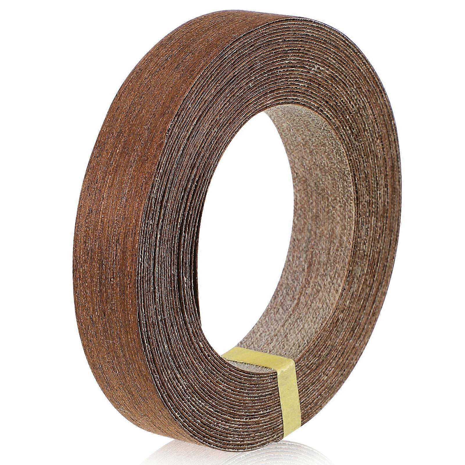 1 άκρη ρόλων που δένει ξύλινο καπλαμά ρολό ξύλινο καπλαμά λεπτή μπορντούρα άκρων λουρίδων ξύλου για την αποκατάσταση επίπλων επισκευών γραφείων