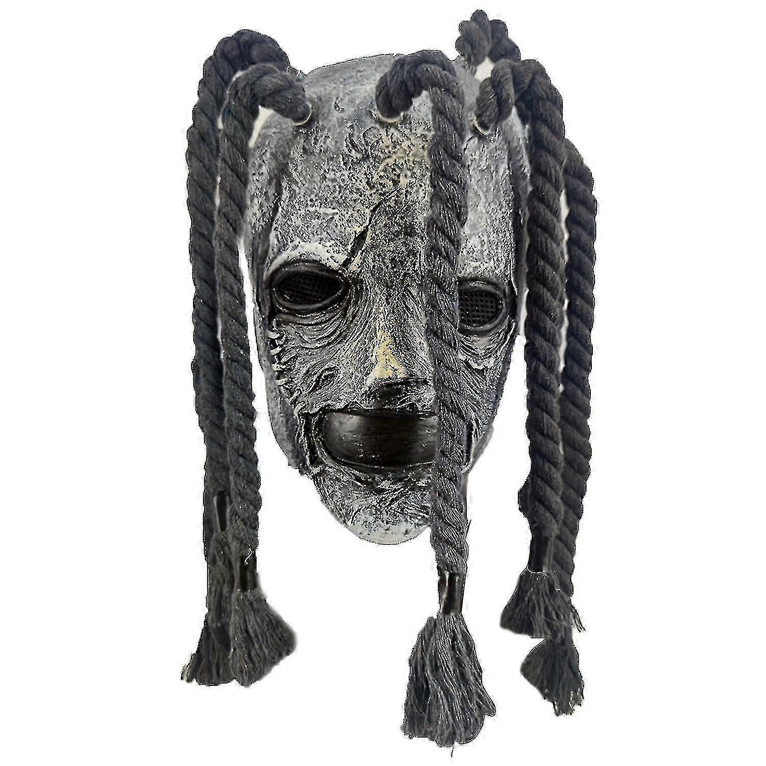 Corey Taylor Style Masque en latex complet avec dreadlocks Déguisements-AM