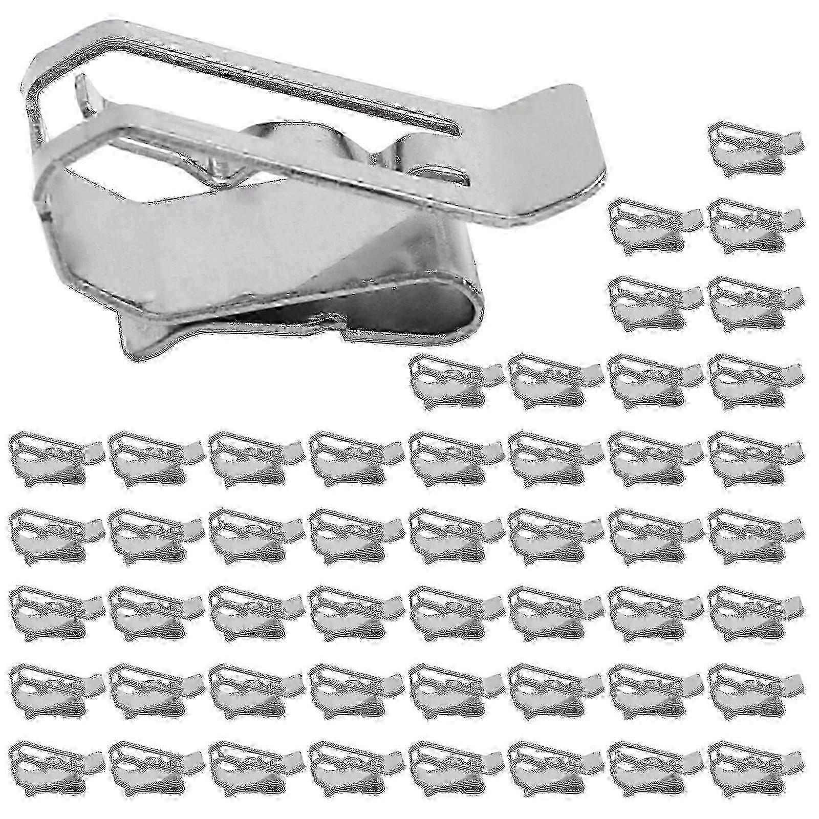 50pcs Trailer Frame Wire Clips Trailer Wiring Clips Replace Parts For Auto