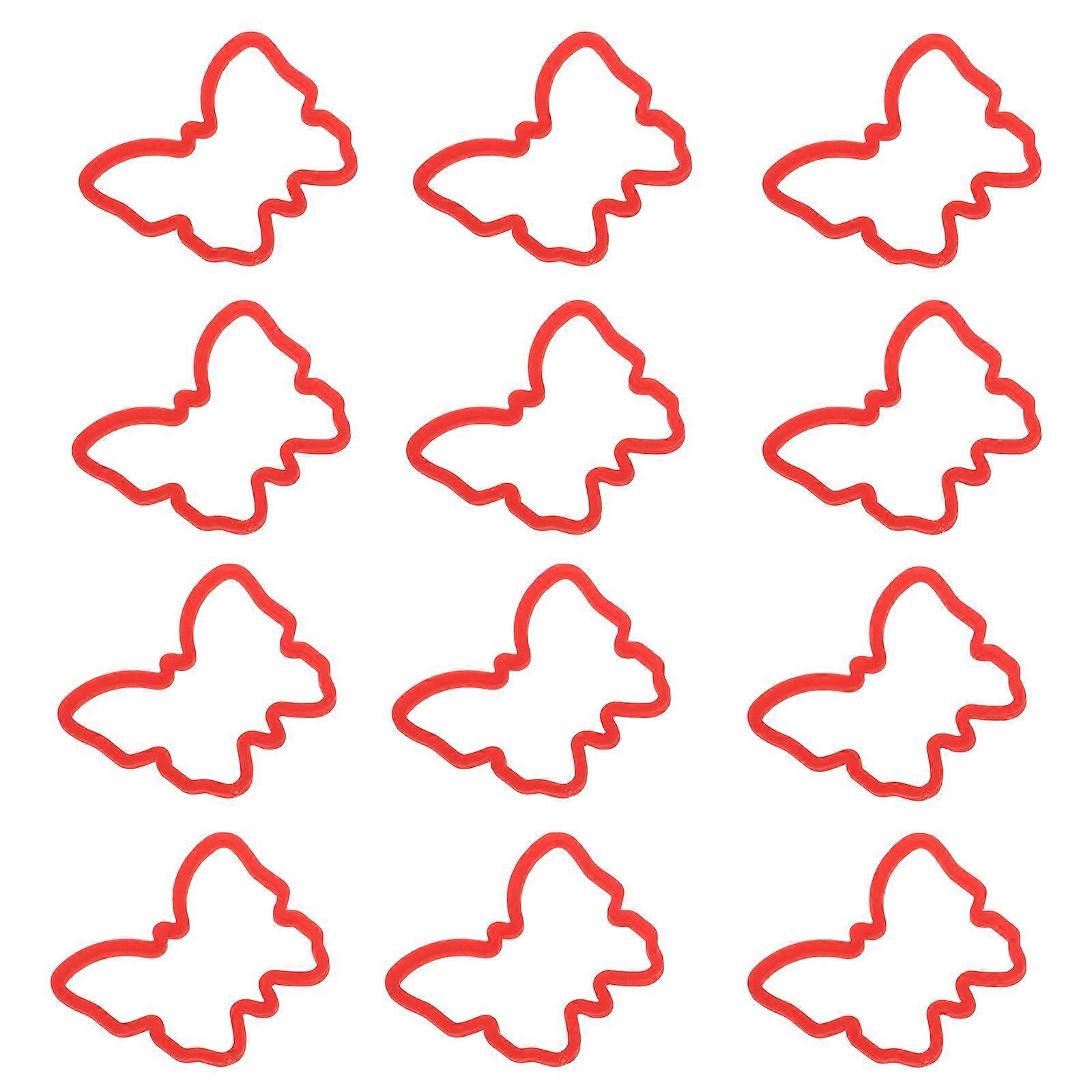 Performance Props Elastic Bands Heart Shape For Conjuring Tricks All Ages 50Set