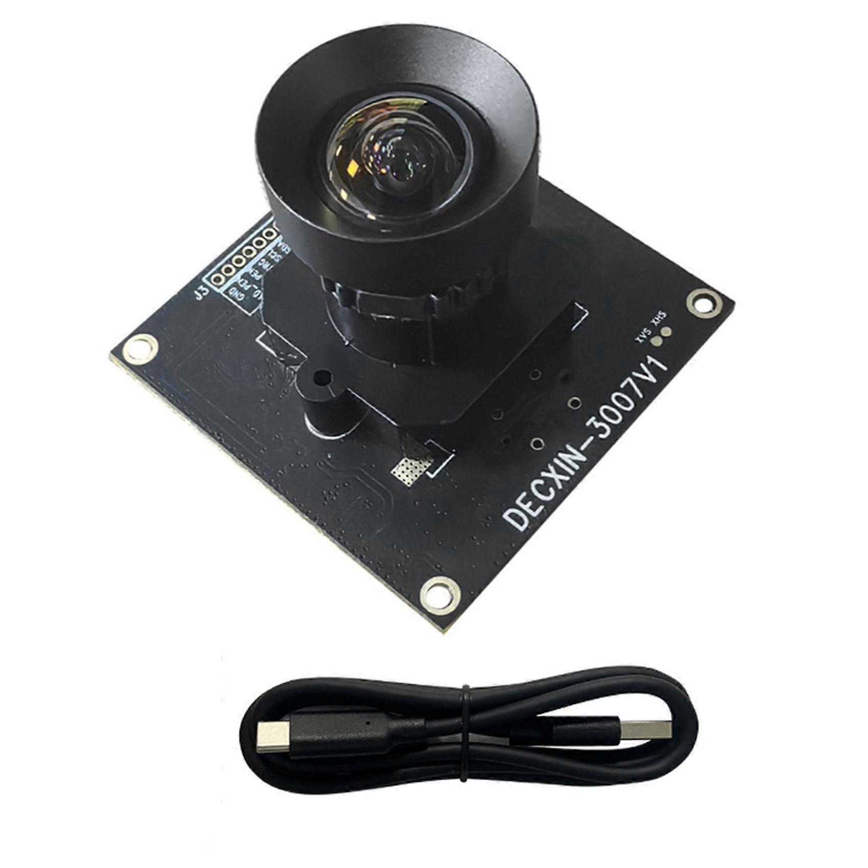 4K HD 8MP USB Camera Module 30-Frame IMX678 Camera Module for Industrial Computer Android Device Drive-Free 123 Degrees
