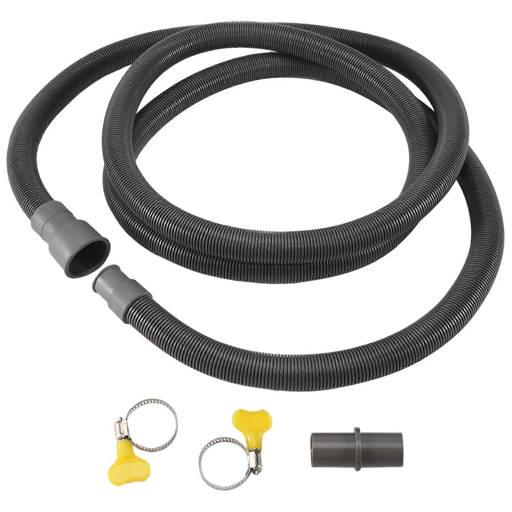 Automatic Drum Washing Machine Drain Pipe Drain Hose Fittings, 3 Meter