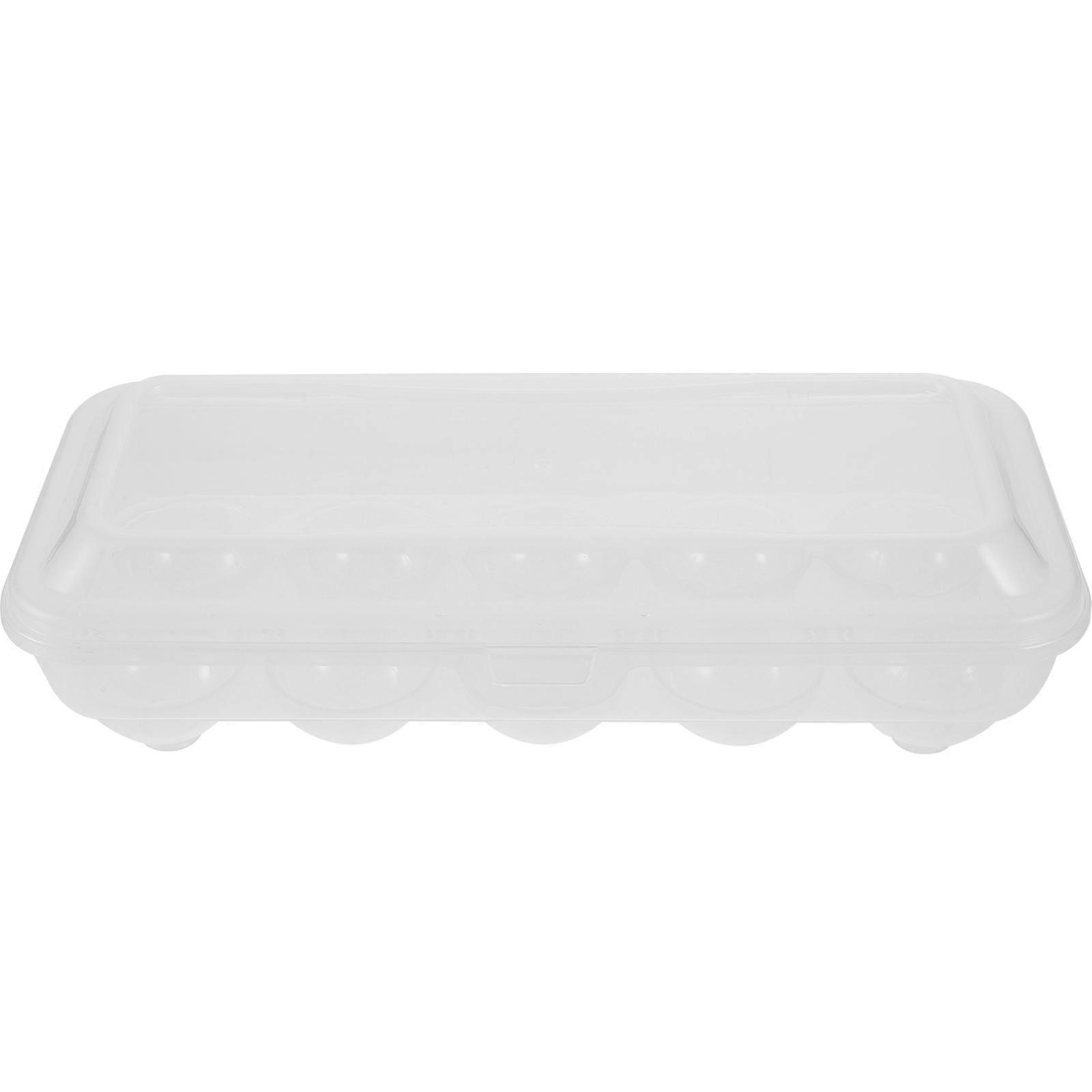 Egg Organizer Multi-Grids Storage Box for Egg Fridge Plastic Container