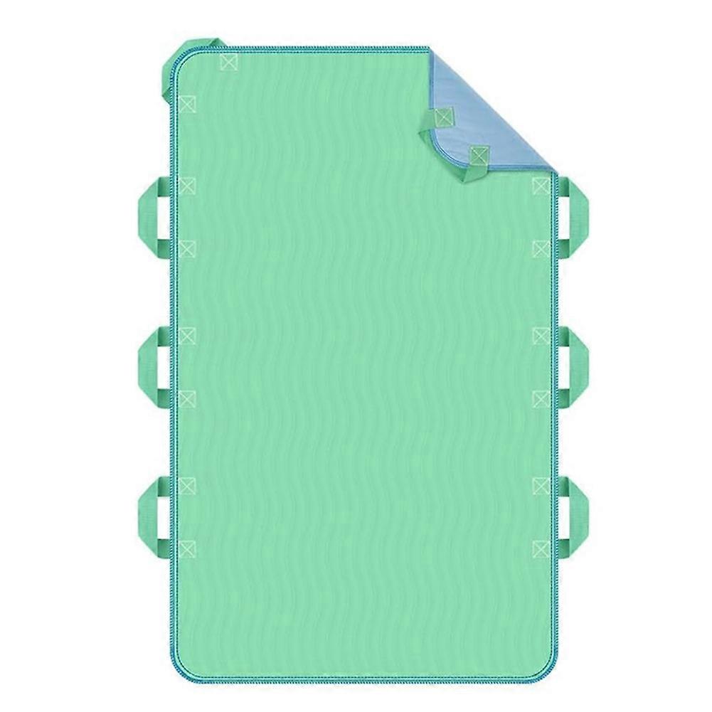 2 PCS 34x52inch Positioning Bed Pad with 8 Handles Waterproof Reusable Incontinence Pads for Patients/Elderly Moving