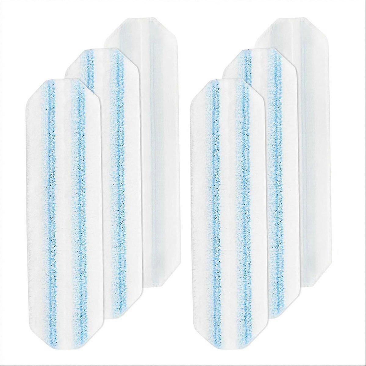 6 Pack Microfiber Mop Pads for O-Cedar H2prO Flat Mop System, Washable and Reusable Mop Replace Head