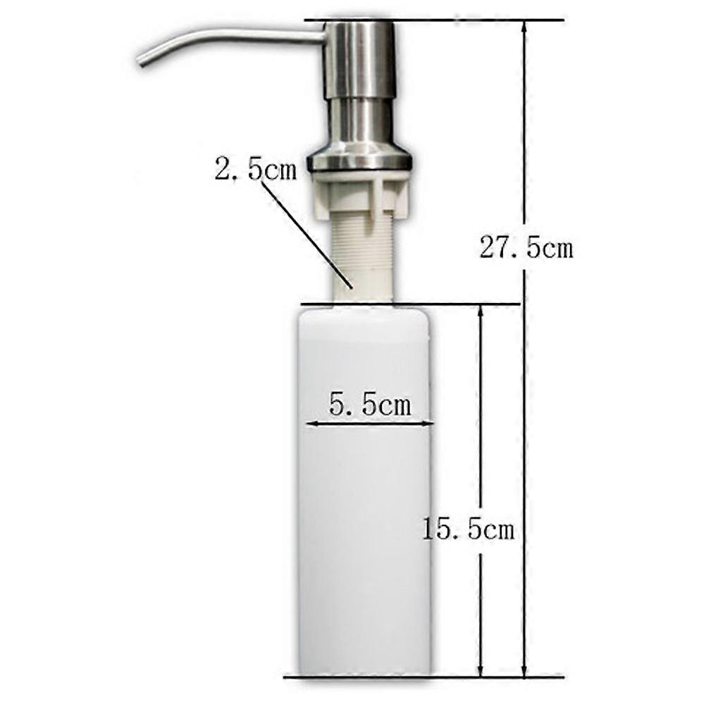 Lotion Pump Liquid Soap Dispenser for Kitchen Bathroom Use 300ml
