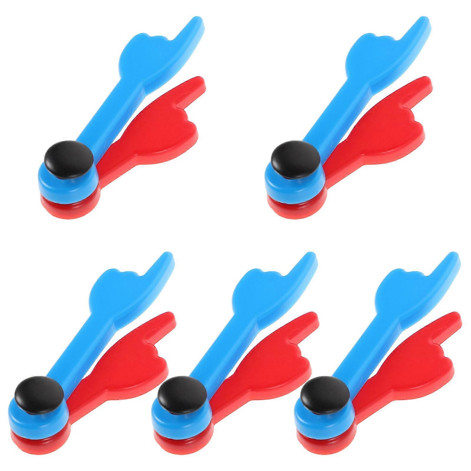 Children Enlightenment DIY Clock Pointers with Assorted Colors for 5Pcs Set