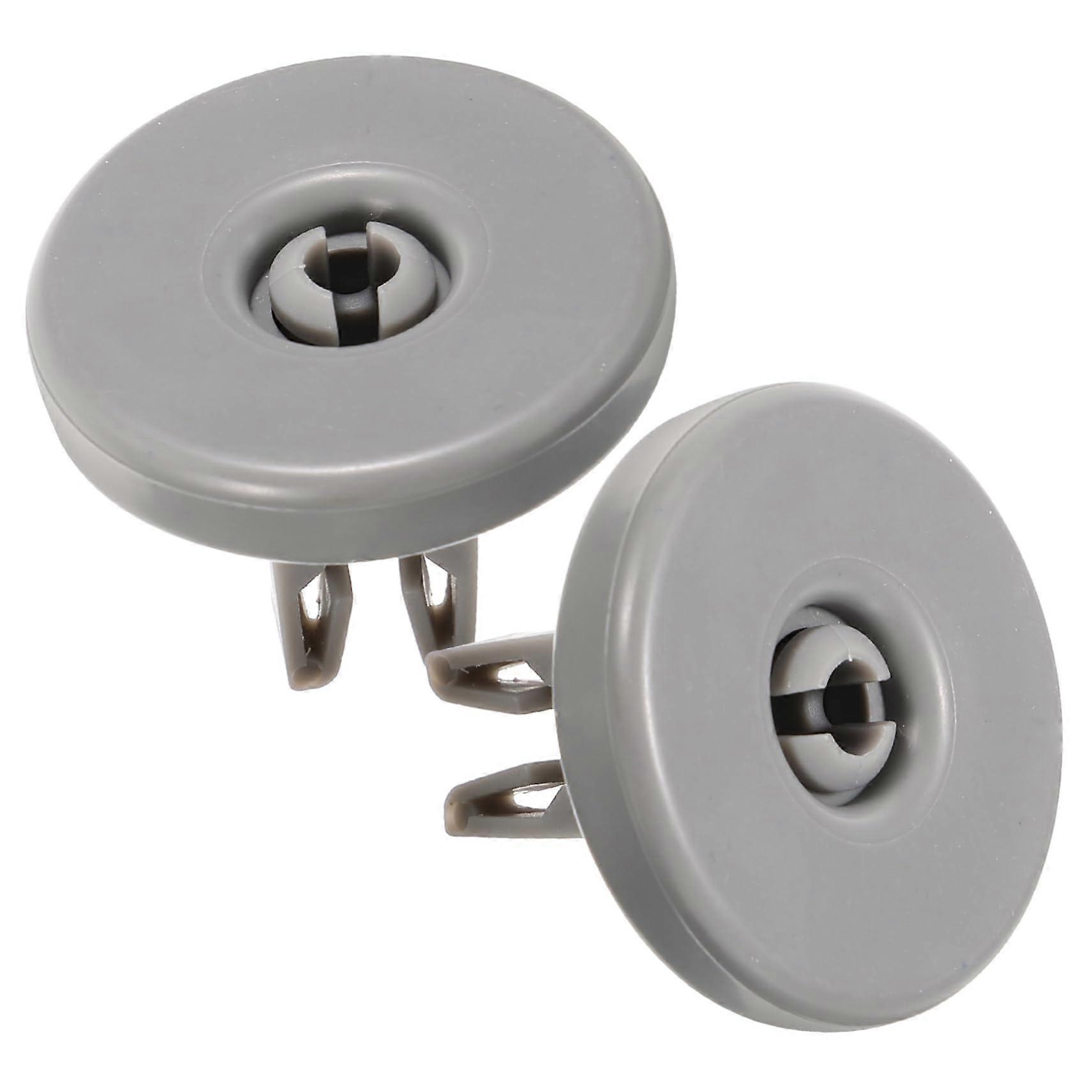 2pcs Dishwasher Rack Wheels Lower Roller Replacement Kit for Universal Durable Smooth Glide Operation